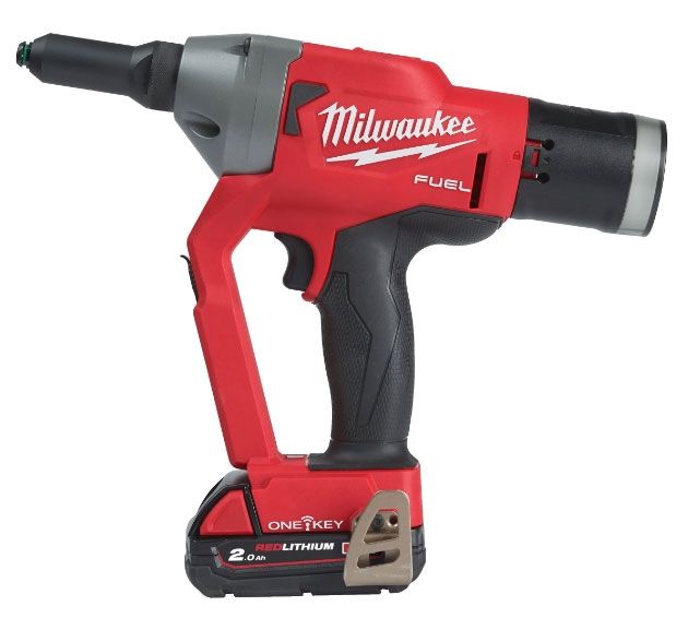 MILWAUKEE M18 FUEL RIVET TOOL WITH ONE-KEY KIT - M18ONEFPRT-202X